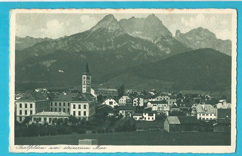 AK Saalfelden am steinernen Meer.