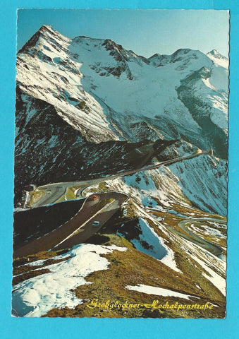 AK Großglockner Hochalpenstraße. Blick von der Edelweißspitze.