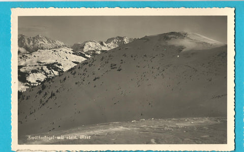 AK Zwölferkogel mit stein. Meer. (1941)