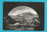 AK Grossglockner Hochalpenstrasse. Mittertörl - Tunnel mit Edelweisspitze.