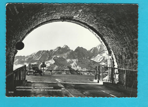 AK Grossglockner Hochalpenstraße. Hochtortunnel.