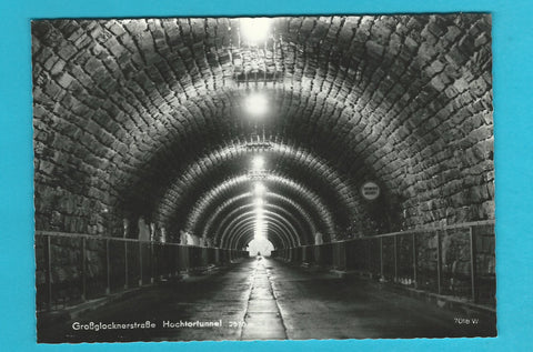 AK Großglocknerstraße Hochtortunnel.