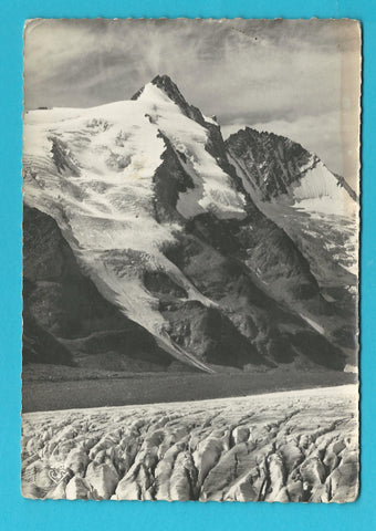 AK Grossglockner mit Pasterzengletscher.