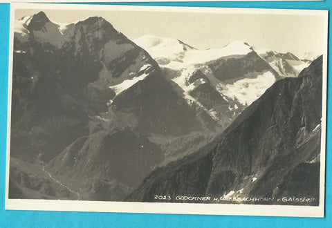 AK Glockner u. Wiesbachhorn v. Gaisstein.