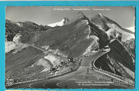 AK Fuschertörl - Umfahrung Gr. Glockner Hochalpenstrasse.