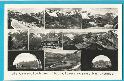 AK Die Grossglockner-Hochalpenstrasse, Nordrampe.