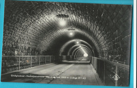 AK Großglockner-Hochalpenstrasse - Hochtortunnel.