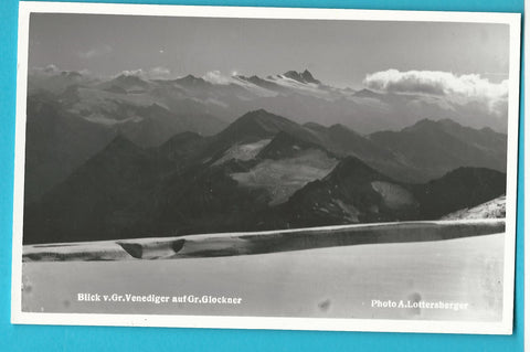 AK Blick v. Gr. Venediger auf Gr. Glockner.