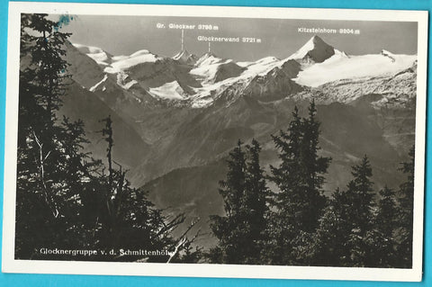 AK Glocknergruppe v. d. Schmittenhöhe.