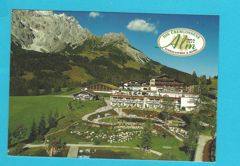 AK Dienten am Hochkönig. Hotel Übergossene Alm. Familie Burgschwaiger.