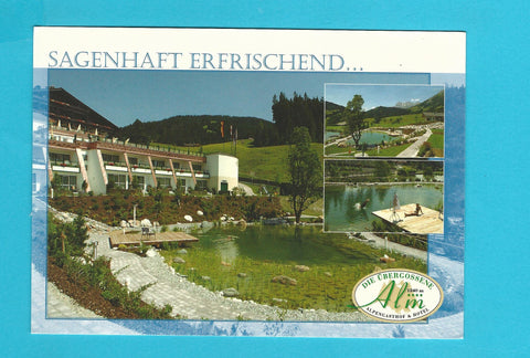 AK Dienten am Hochkönig.  Die Übergossene Alm Alpengasthof & Hotel.