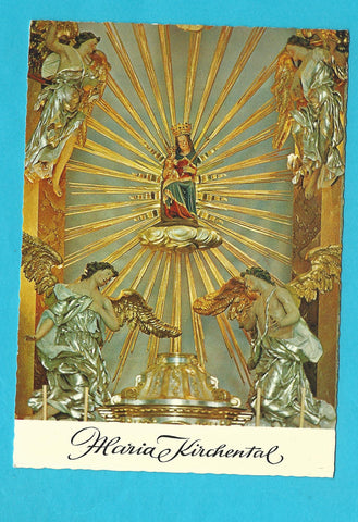 AK Maria Kirchental. Gnaden-Madonna. St. Martin bei Lofer.