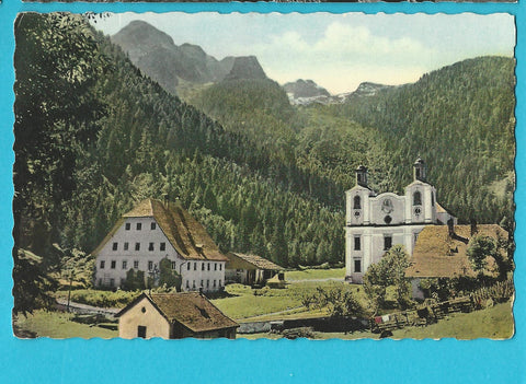 AK Wallfahrt Kirchental bei Lofer.