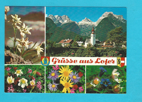 AK Grüsse aus Lofer.