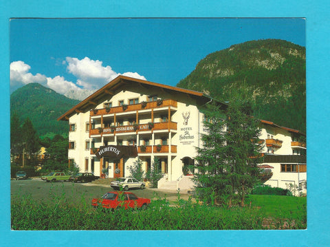 AK Lofer. Hotel St. Hubert. Besitzer Familie Grissemann.