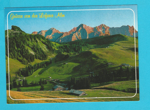 AK Grüsse von der Loferer Alm.