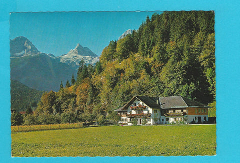 AK Lofer 133. Frühstückspension A. u. T. Poschacher.