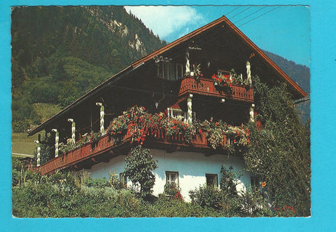 AK Fusch an der Glocknerstraße. Haus Obaboa Fam. Schützinger.