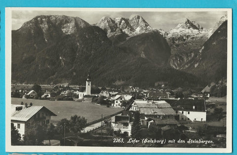 AK Lofer mit den Steinbergen.