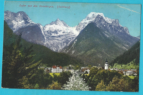 AK Lofer mit den Steinbergen.