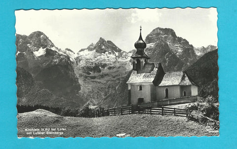 AK Kirchlein in Au bei Lofer.