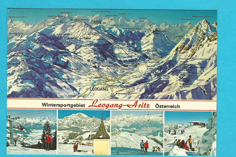 AK Wintersportgebiet Leogang-Asitz.