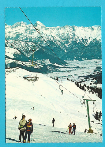 AK Schischaukel Leogang-Saalbach.