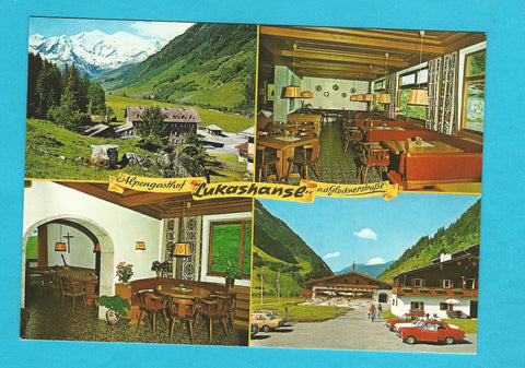 AK Fusch-Ferleiten. Alpengasthof Lukashansl. Bes. Familie Mayr.