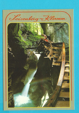 AK Weißbach bei Lofer. Seisenberg-Klamm.