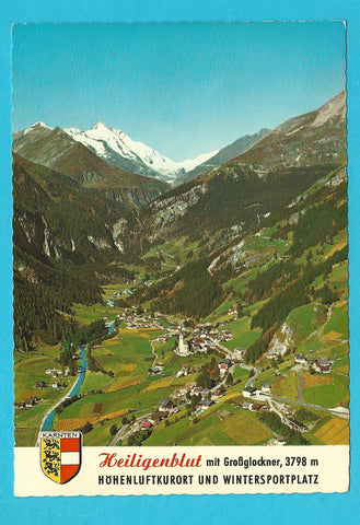 AK Heiligenblut mit Großglockner.