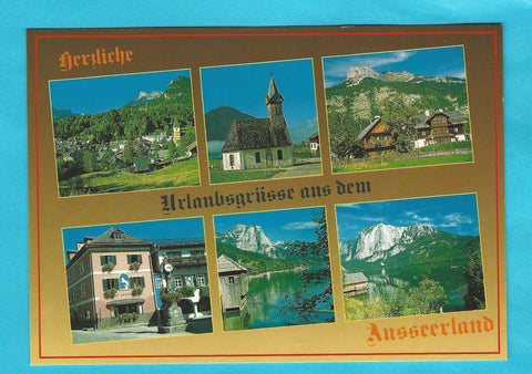 AK Herzliche Urlaubsgrüsse aus dem Ausseerland.