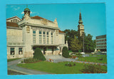 AK Klagenfurt, Stadttheater mit Stadtpfarrkirche.