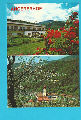 AK Anger 89. Gasthof und Pension Angererhof. Fam. Spannagl.