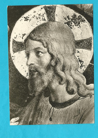 AK Der Pilger Jesus, Ausschnitt. (Fra Angelico) Glorenz, Museum S. Marco.