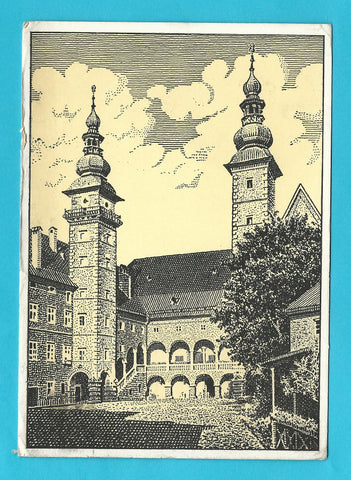 AK Klagenfurt. Landhaushof. (Nach Originalzeichnung von Prof. K. Seizinger)