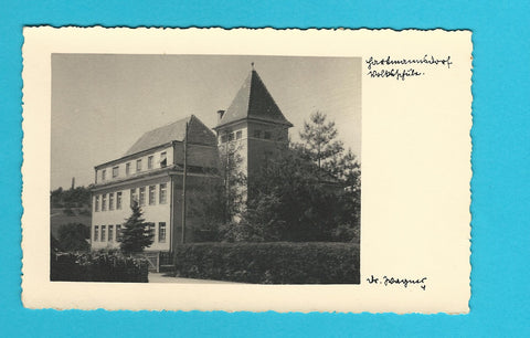 AK Hartmannsdorf. Volksschule.