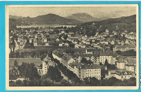 AK Klagenfurt gegen Wörther See. (1945)