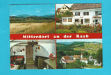 AK Mitterdorf an der Raab. A & O Kaufhaus Jausenstüberl Kleinhappl.