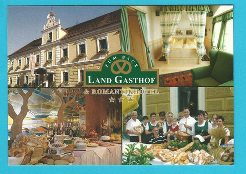 AK Puch bei Weiz. Landgasthof Zum Bäck. Fam. Eitljörg-Scholz.