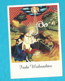 AK Frohe Weihnacht. Die Weihnacht (Kopie mundgemalt von Irene Schricker)
