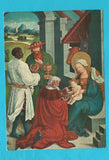 AK Anbetung der Hl. Drei Könige, Meister von Sigmaringen, Flügelaltar (F.H. Museum Sigmaringen)