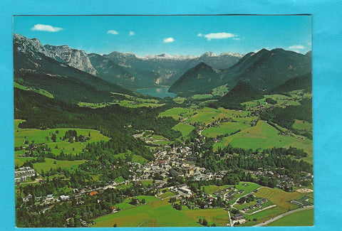 AK Bad Aussee. Ausseer Land. Blick auf Grundlsee mit Totem Gebirge.