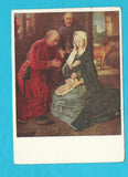AK Die Verehrung der Hl. Drei Könige. (Hugo van der Goes) (Wien Fürstlich-Liechtensteinsche Galerie).