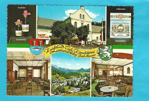 AK Bad Aussee. Ausseer Land. Kurhaus Cafe Konditorei. Lewandofsky. Inhaber: H. & G. Rubenbauer.