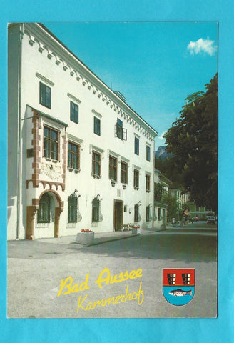 AK Bad Aussee. Ausseer Land. Kammerhof. Chlumetzkyplatz.