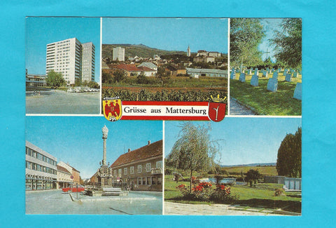 AK Grüsse aus Mattersburg.