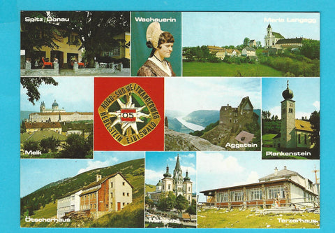 AK Nord-Süd Weitwanderweg. Abschnitt Spitz/Donau - Mariazell.