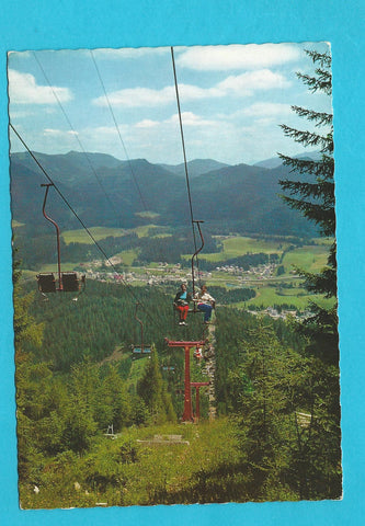 AK Doppelsesselbahn Mitterbach - Gemeindealpe.