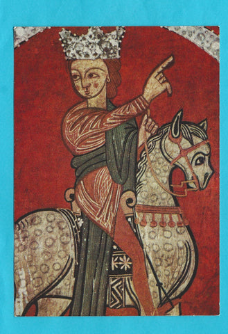 AK König Balthasar. Altarverkleidung von Mossoll (Barcelona, Katalanisches Kunstmuseum)