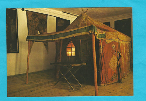 AK Burg Forchtenstein. Türkenbeute aus dem 17. Jh. Staatszelt.